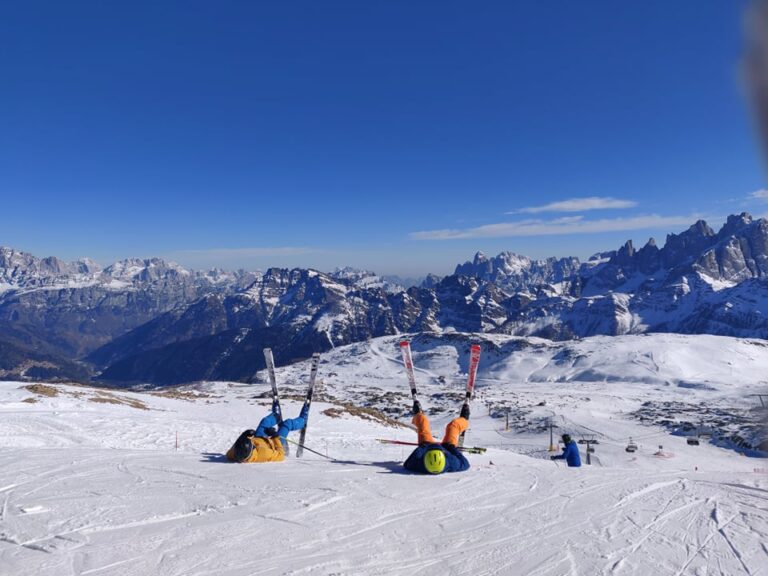 Passo san pellegrino zonnen